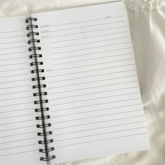 Church Notes Notebook - Picture 3 of 3